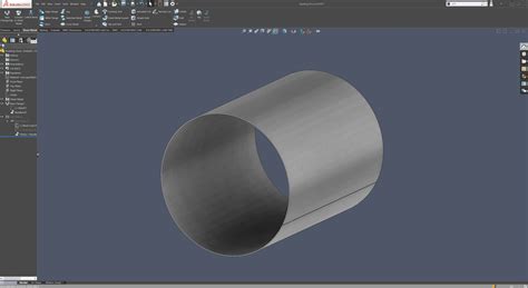 sheet metal cylinder unfolding